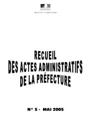 RAA mai 2005 - PrÃ©fecture