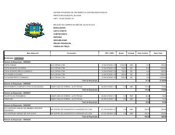 Julho 2012 I - Prefeitura de Assaí