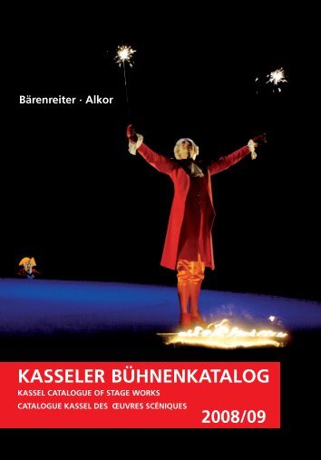 KASSELER BÜHNENKATALOG