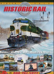 Winter 2013 - HistoricRail.com