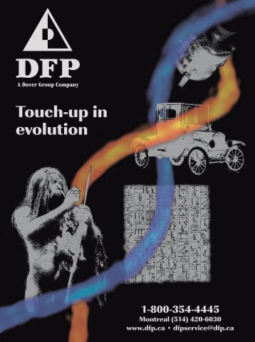 Touch-up in evolution - Dover Finishing Products