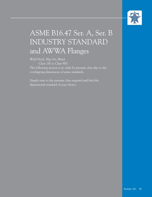 ASME B16.5 Flanges