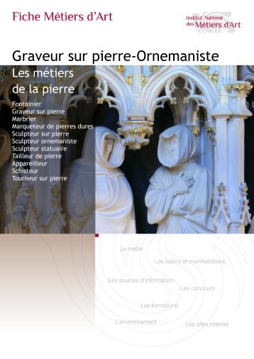 Graveur sur pierre-Ornemaniste - Institut National des MÃ©tiers d'Art