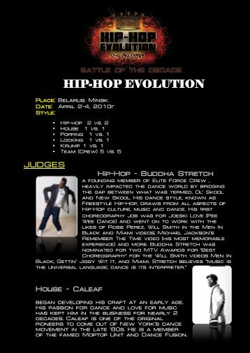 HIP-HOP EVOLUTION