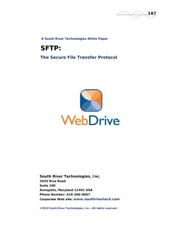 White Paper - SFTP - South River Technologies