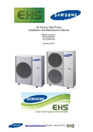 Air Source Heat Pump Installation and Maintenance Manual