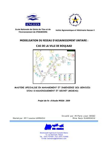 MODELISATION DU RESEAU D'ASSAINISSEMENT UNITAIRE ...