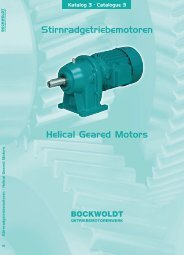 Dokumentation Stirnradgetriebe CB - ASSAG :: Antriebstechnik