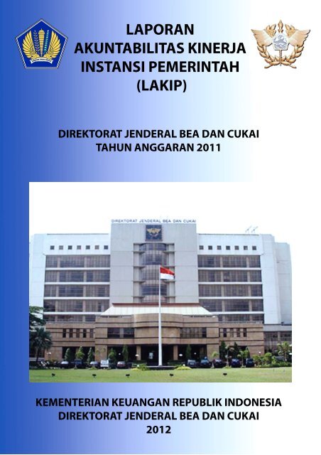 lakip - Direktorat Jenderal Bea dan Cukai