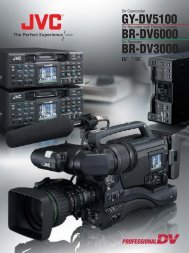 GY-DV5100 BR-DV6000 BR-DV3000 - Creative Video
