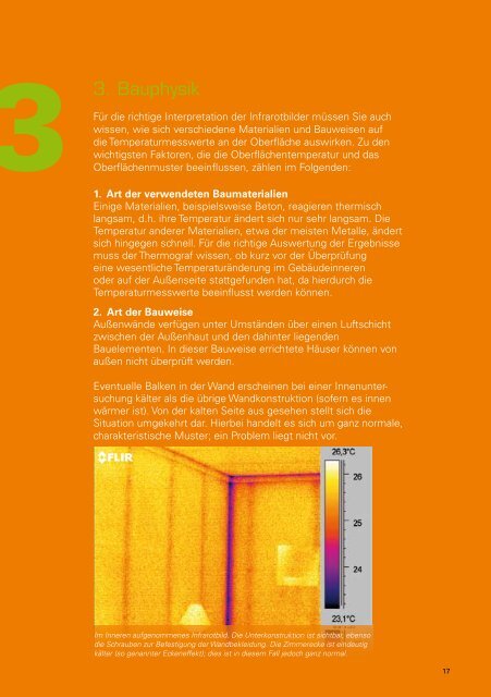 Flir Broschüre - Leitfaden für die Infrarotbaudiagnostik