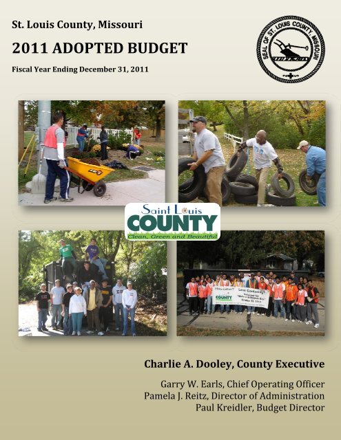 2011 budget summary - St. Louis County