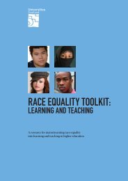 Race Equality Toolkit 2006.pdf - Universities Scotland