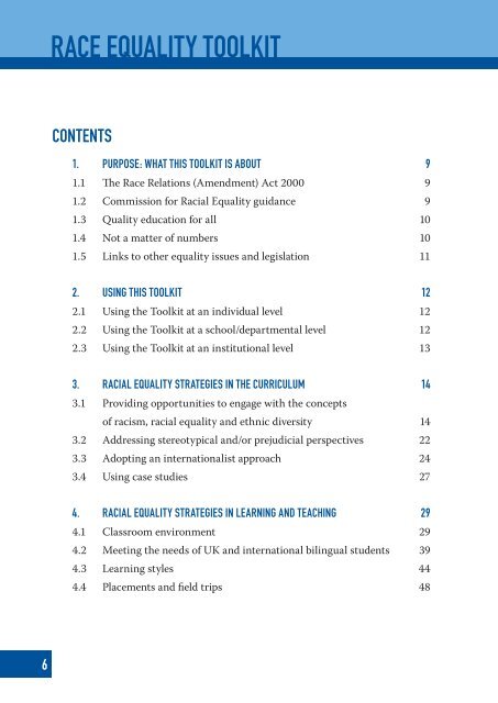 Race Equality Toolkit 2006.pdf - Universities Scotland