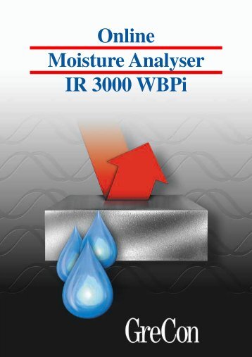 Online Moisture Analyser IR 3000 WBPi