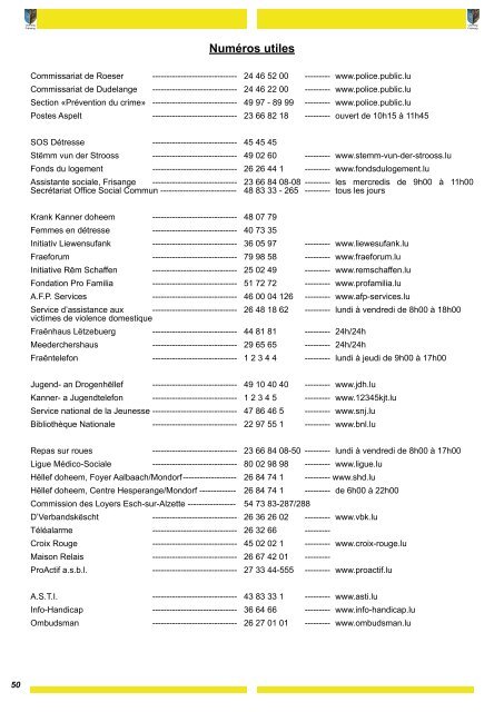 2012 / 1 - Administration-Communale-de-Frisange