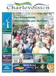 offre d'emploi - L'Hebdo Charlevoisien