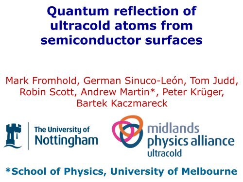 Quantum reflection of ultracold atoms from semiconductor surfaces