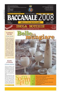 BELLO DA MANGIARE - Comune di Imola