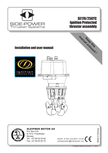 SIDE- POWER - Sleipner AB