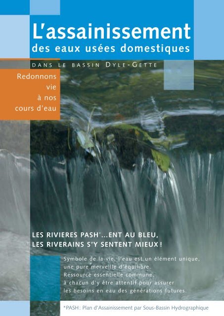 L'assainissement des eaux usées domestiques - Contrat de rivière ...