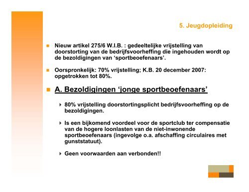 Fiscaal wetboek voor de bezoldigde ... - Advocatennet