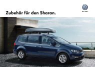 ZubehÃ¶r fÃ¼r den Sharan. - Volkswagen AG