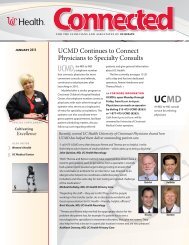 UCMD Continues to Connect Physicians to Specialty ... - UC Health