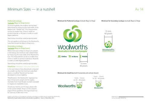 Download - Woolworths wowlink