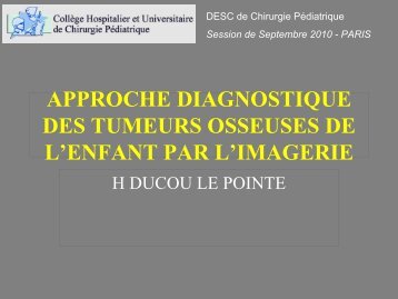 Imagerie - SOFOP