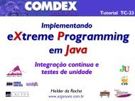 Java eXtreme Programming - Argo Navis