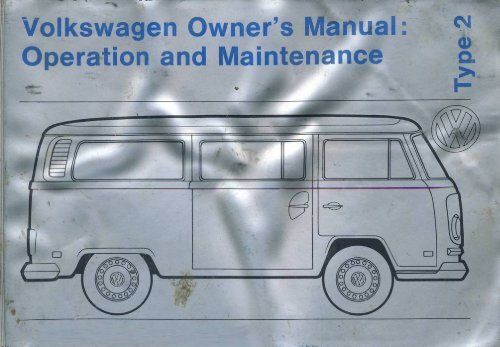 1972 Bus Owner's Manual - PDF - TheSamba.com