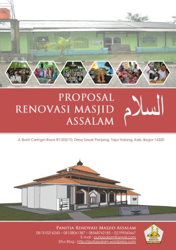 Proposal Renovasi Masjid Assalam