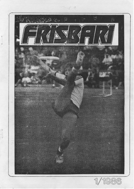 Frisbari 1/1986 - Ultimate.fi
