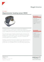 Magnetic heading sensor data sheet - Meggitt Avionics