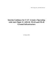Interim Guidance for UAT Avionics Operating with Safe Flight 21 ...