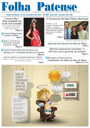 Folha Patense 12/11/2011(nÂº 968