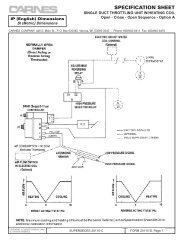 Pneumatic Volume Control Schematic-Open ... - Carnes Company