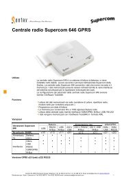 Data Sheet Supercom 646 GPRS - Contabilizzazione del calore