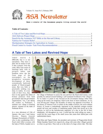 A Tale of Two Lakes and Revived Hope - Assam.org