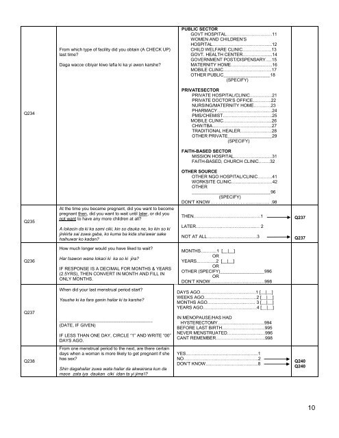 Questionnaire - Measurement, Learning & Evaluation Project