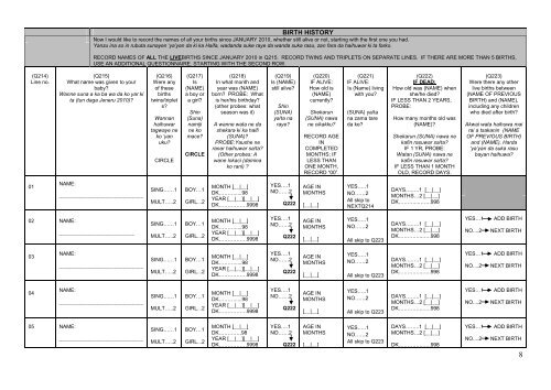 Questionnaire - Measurement, Learning & Evaluation Project