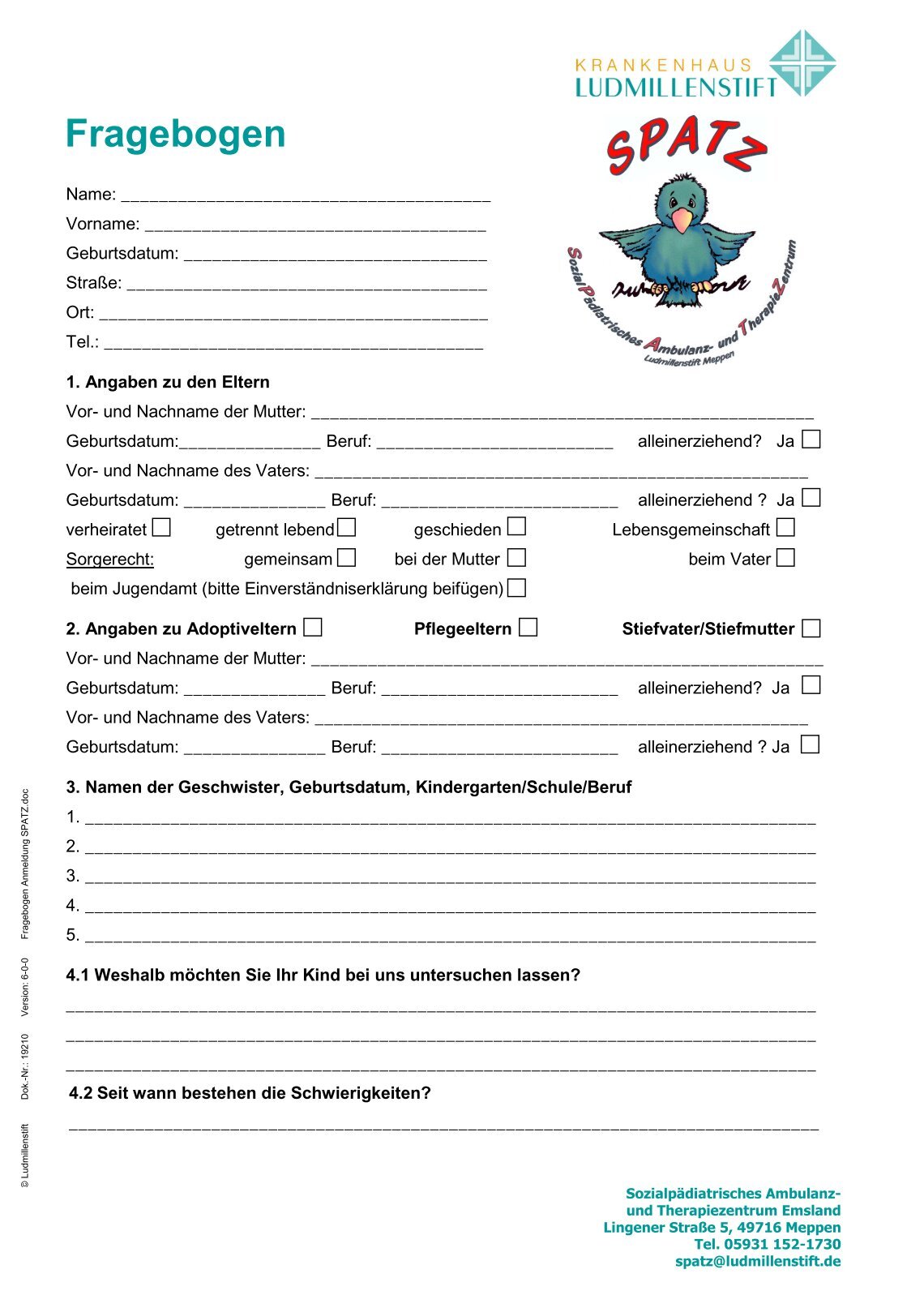 getrennt lebend wo melden