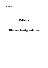 Bijlage 7 - Criteria Nieuwe landgoederen - Gemeente Hengelo