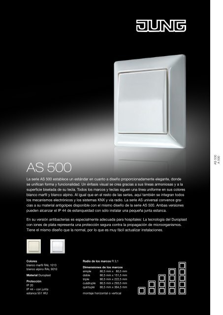 LS 990 / Aluminio / Antracita - Jung