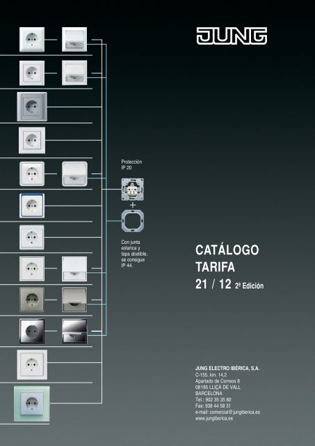 LS 990 / Aluminio / Antracita - Jung