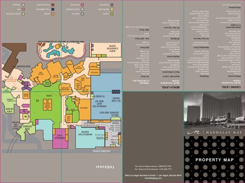 mandalay bay las vegas map