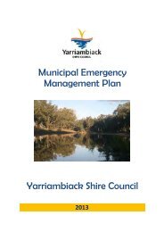 Municipal Emergency Management Plan (PDF) - Yarriambiack Council