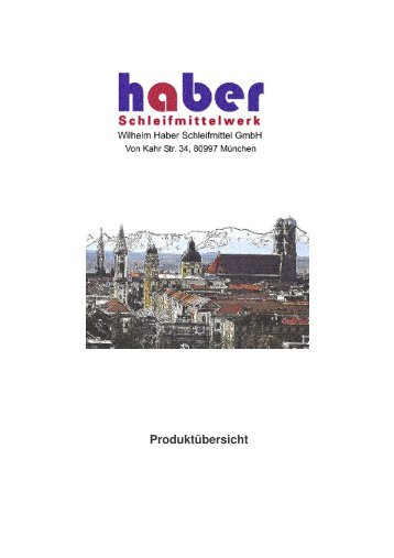 Einseitige Modellbauscheiben -  Wilhelm Haber Schleifmittel GmbH