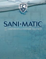 Components Catalog - Sani-Matic